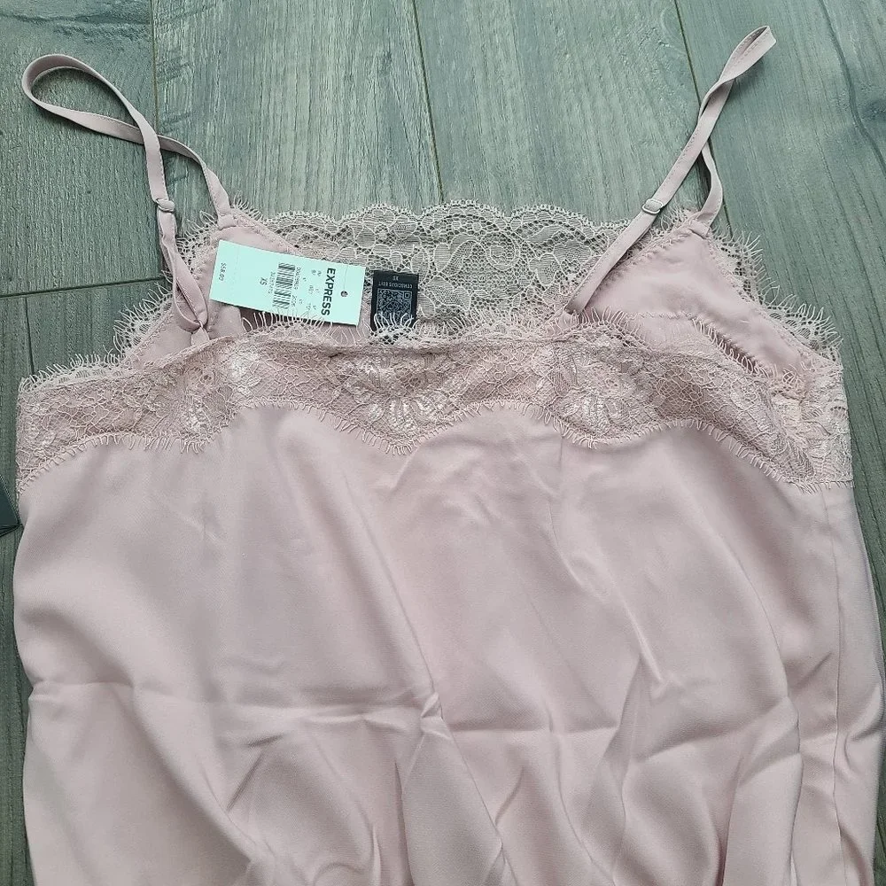 Lace Cami Thong Bodysuit - Picture 4 of 10